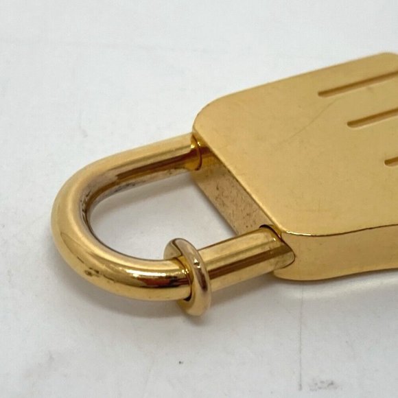 AUTHENTIC HERMES 2002 only Hand motif Cadena bag Accessories Charm Metal Gold - Picture 5 of 9